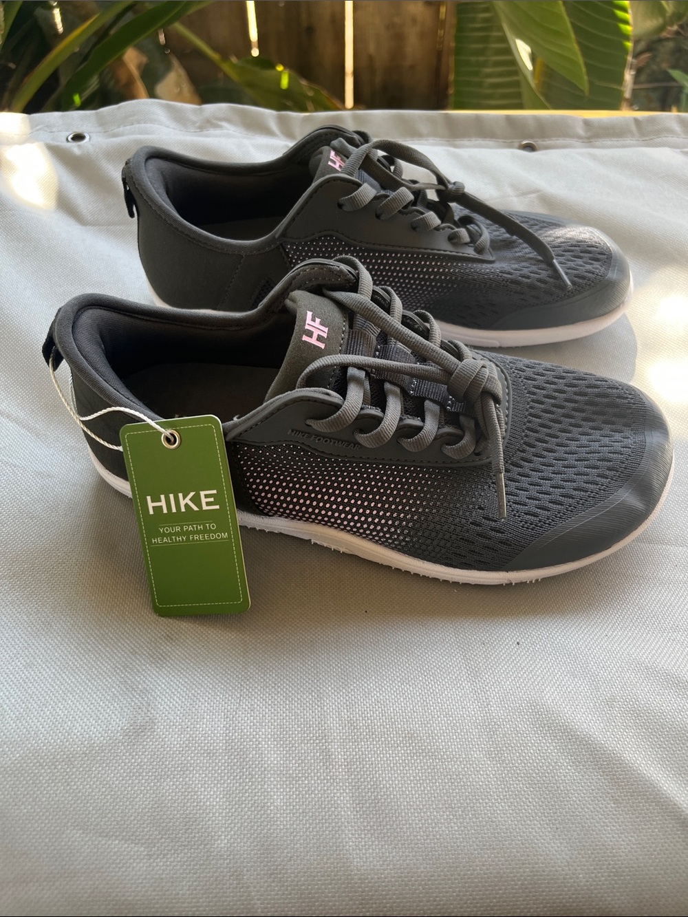 HIKE Women's Gray Athletic Walking Shoes
